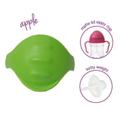 NEW sippy cup flip lids (available 10 colours) - apple - b.box for kids