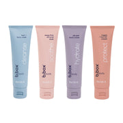 bbox body travel size bath and skin care 60ml tubes for babies, kids, and whole family