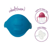 NEW sippy cup flip lids (available 10 colours) - cobalt (neon) - b.box for kids