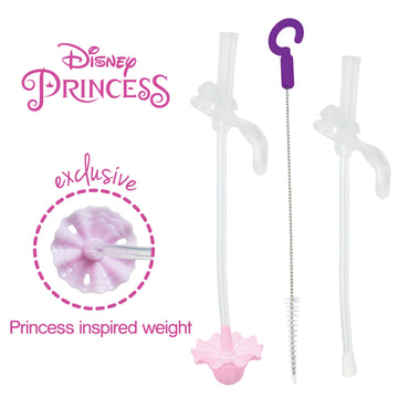 Disney Aurora & Ariel - sippy cup replacement straw pack
